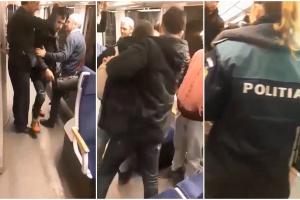 Scandal în trenul Timişoara - Baia Mare. Trei migranţi au băgat spaima în călători (Video)