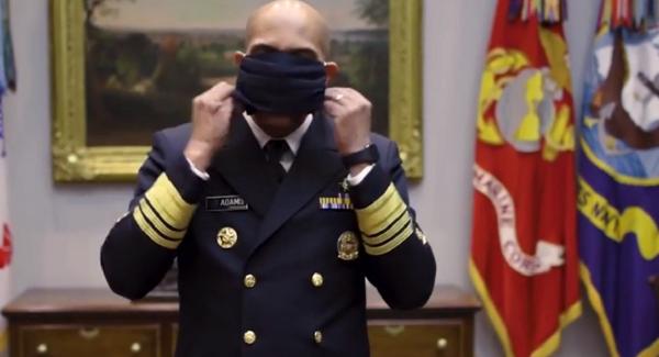 Chirurgul general al Statelor Unite ne arată cum să ne facem măști de protecție (Video)