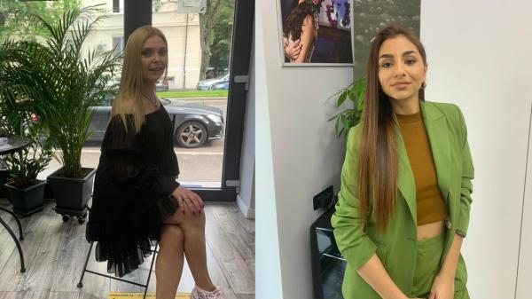 Gia și Crina Matei, răsfăț între prietene la salon (Video)