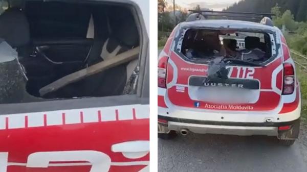 Activist civic atacat când se plângea de furturile de lemne din zonă, live, pe Facebook