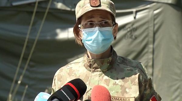 Spitalul militar de la Ana Aslan a primit din nou pacienți cu SARS-CoV-2. Comandantul face un apel la responsabilitate