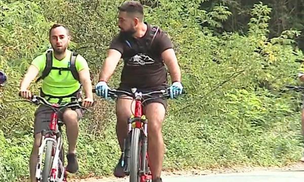 Iubitorii de natură au participat la un brunch, pe biciclete, în Sighişoara