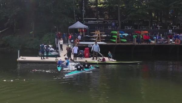 Concurs de caiac-canoe la Barajul Firiza, în Maramureş