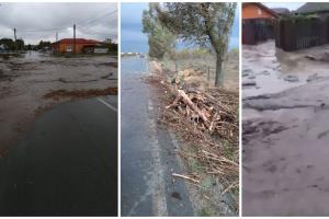 Localități măturate de viitură, la Constanța, după o ploaie torențială de câteva zeci de minute [Video]