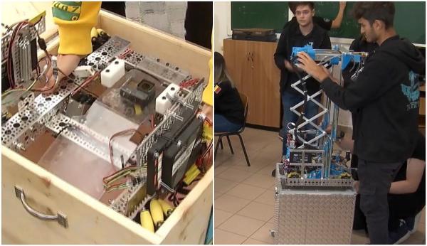 Robotica românească formează inginerii de mâine. Povestea unor adolescenţi care s-au dedicat, trup şi suflet, construcţiei de roboţi