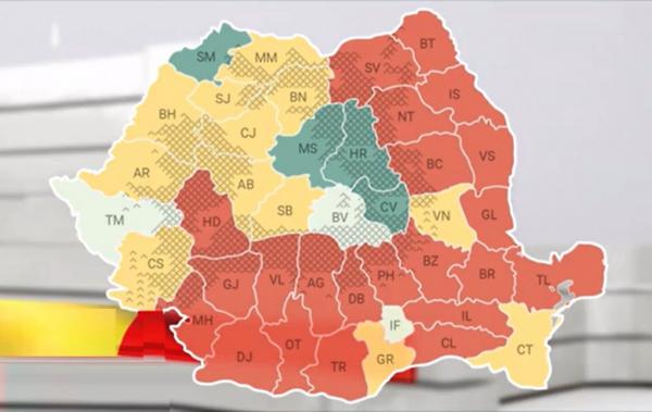 Harta alegerilor parlamentare 2020. Cum și-au împărțit județele PSD, PNL, USR-PLUS, UDMR și AUR