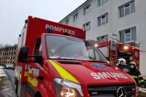 Incendiu la Spitalul de Psihiatrie din Cavnic. IPJ Maramureş anunţă că a fost deschis un dosar penal pentru distrugere