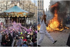 Peste 6.000 de persoane au ignorat restricțiile anti-Covid şi au participat la un carnaval din Marsilia: ''Tinerii s-au săturat să stea închiși''