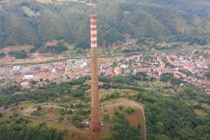 Turnul de la  Zlatna, ultima relicvă industrială comunistă din Alba, adaptat vremurilor