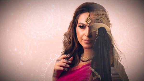 Proiect muzical inedit inspirat de cultura indiană. O artistă din România cântă o melodie tradiţională indiană