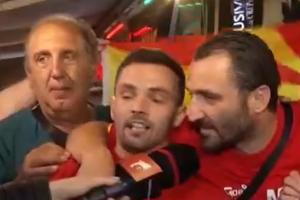 Suporterii străini au făcut show în Centrul Vechi al Capitalei: "Ne simţim foarte bine! Suntem fericiţi aici, în Bucureşti"