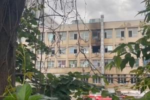 Incendiul de la spitalul de copii "Sfânta Maria" din Iaşi a fost lichidat: 30 de persoane au fost evacuate, dintre care 12 copii