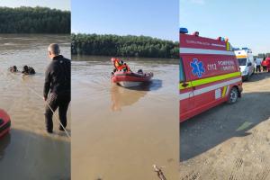 Au fost reluate căutările celor două surori dispărute de ieri în Dunăre. Fetiţele au căzut în apă, în zona portului Isaccea