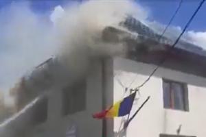 Un centru de vaccinare a luat foc în Dolj. Pompierii au reușit sa salveze dozele