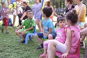 Educaţie prin joacă, în Grădina Valorilor Româneşti. Copiii au învăţat şi s-au distrat