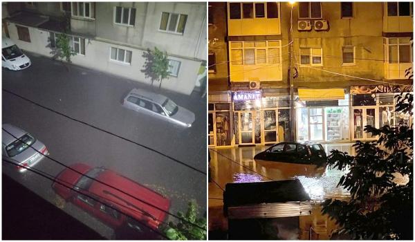 Potop în Bârlad, unde sute de gospodării au fost inundate. În Iași, un bărbat a fost lovit de fulger în timp ce era pe câmp