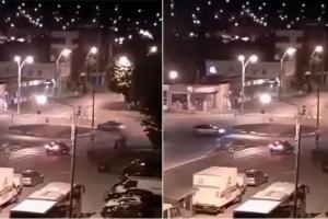 Un şofer din Hunedoara s-a învârtit într-un sens giratoriu până a venit Poliţia să-l scoată