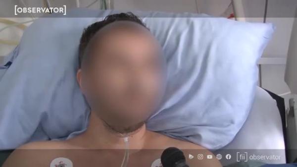 "Am crezut că mor în fiecare zi". Reacţia tulburătoare a unui tânăr care nu crede în Covid: a fost salvat de medicii din Timişoara - VIDEO