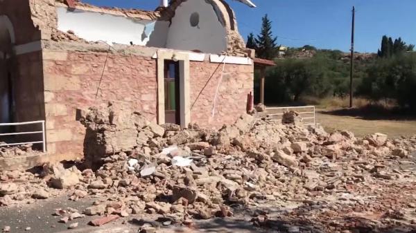 Mărturiile unei românce în urma dezastrului produs de cutremurul din Creta. O persoană a murit, alte 20 au fost rănite: "Scoală-te repede. Hai să coborâm"