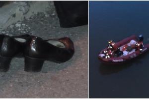 O bătrânică a fost căutată până noaptea târziu în râul Bistrița. Pantofii și hainele femeii au fost găsite la mal