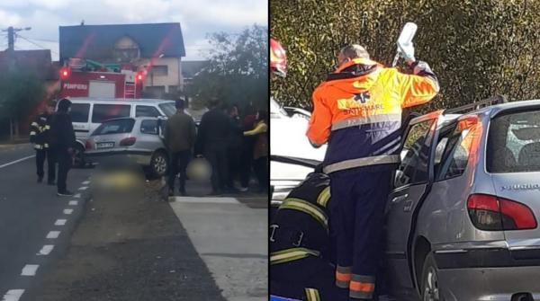 Două femei au murit într-un accident cumplit produs la Certeze, în Satu Mare. Un microbuz și o mașină s-au izbit frontal