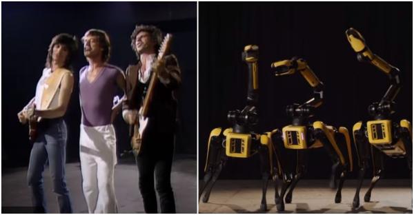 Tribut inedit adus trupei Rolling Stones. Videoclipul piesei "Start me up", recreat de roboţi la 40 de ani de la lansare