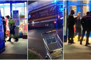 Paznicul unui supermarket din București a murit încercând să prindă un hoț: "I s-a făcut rău, a leşinat"