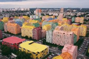 Apartamentele unui nou cartier rezidenţial din Kiev, vândute ca pâinea caldă. Detaliul care i-a cucerit pe oameni