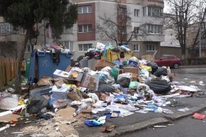 Datoriile primăriei lasă oamenii cu gunoiul la uşă, în Baia Mare. Firma de salubritate renunţă să mai colecteze deşeurile