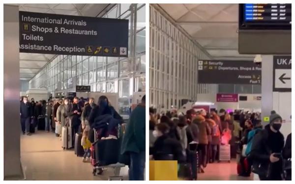 Peste 100 de români, blocați pe un aeroport din Anglia. Motivul care a dus la anularea primului zbor Londra – Baia Mare