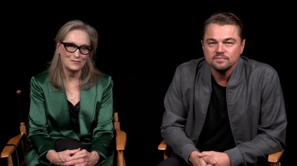 Interviu exclusiv cu Leonardo DiCaprio şi Meryl Streep. Actorii vorbesc despre filmul "Don't Look Up"