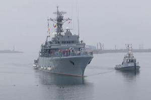 Navă a Forţelor Navale Române, din nou în Portul Constanţa. Misiunea de trei luni a fost încheiată cu succes