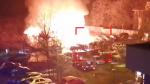 Cine a provocat incendiul din Slatina, în care o clădire şi 9 maşini s-au făcut scrum. Cei păgubiţi nu vor primi niciun ban