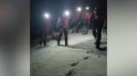 Turiști surprinși de avalanșă în Făgăraș. 11 salvamontişti au reușit să-i salveze, după o acțiune la minus 19 grade Celsius