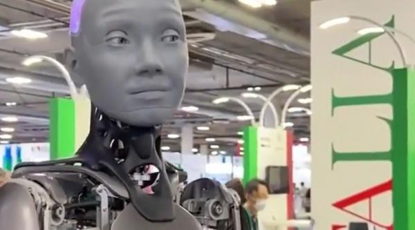 CES 2022. Ameca, cel mai avansat robot umanoid, a fost prezentat la Salonul de Invenţii din Las Vegas