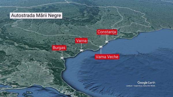 Am putea ajunge mai repede pe litoralul bulgăresc. Oficialii de la Sofia anunţă planurile pentru Autostrada Mării Negre