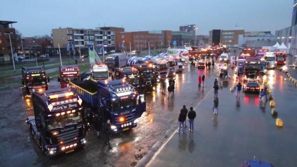 ”Convoiul Libertății” are ecou și în România. Inspiraţi de protestele camionagiilor din Canada, zeci de şoferi s-au adunat la Constanţa