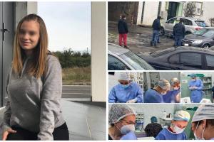 Tatiana a salvat trei copii după moarte. Familia fetei de 15 ani din Satu Mare, lovită de mașină în fața școlii, a acceptat donarea de organe