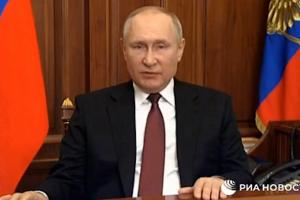 Novaya Gazeta: Discursul în care Putin a anunțat începerea războiului a fost înregistrat pe 21 februarie