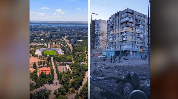 Rezistenţa ucraineană este feroce, în a 7-a zi de război. Cum arată acum orașele lovite de bombardamente