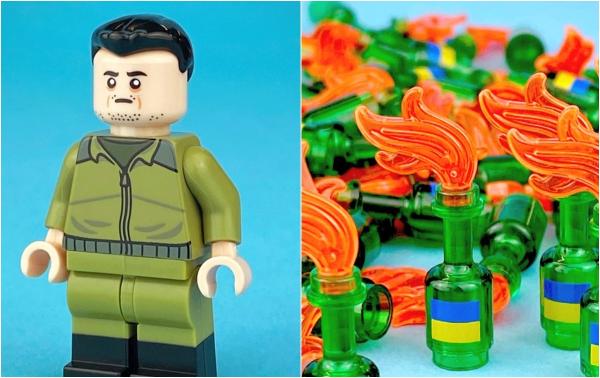 Volodimir Zelenski a ajuns figurină de LEGO. Banii strânşi au fost donaţi integral pentru susținerea Ucrainei