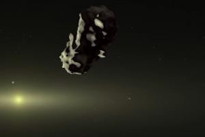 Cea mai mare cometă observată până acum are 130km în diametru și va trece pe lângă planeta noastră în 2031