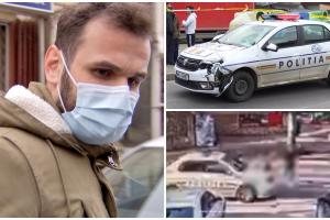 Experţii au stabilit ce viteză avea poliţistul Popescu în momentul în care a accidentat două fetiţe pe o trecere de pietoni de pe Bulevardul Laminorului