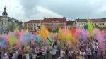 Maratonul plin de culoare "The Color Run" a avut loc la Cluj Napoca. Aproape 4000 de oameni au participat: "M-am simţit excelent"