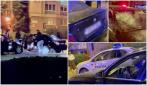 Atac mafiot filmat pe străzile din Focșani. Două grupări rivale și-au reglat conturile cu bâte și răngi în centrul orașului
