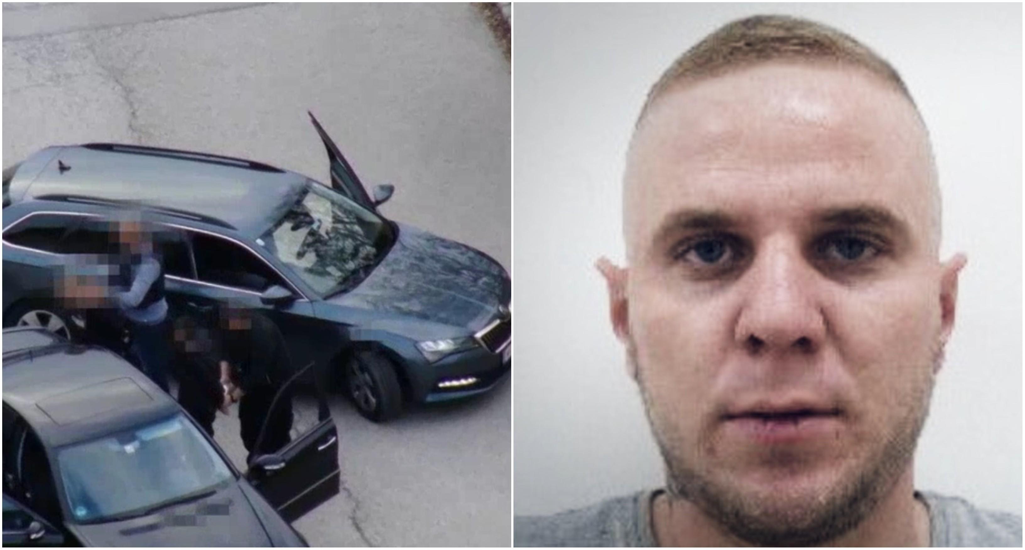 Celebru infractor român, prins din greşeala de poliţie. O femeie s-a trezit cu el dormind pe bancheta din spate