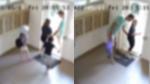 Pedofil surprins de camerele de supraveghere în timp ce pipăia o fetiţă de doar 9 ani, într-o scară de bloc, în Oradea