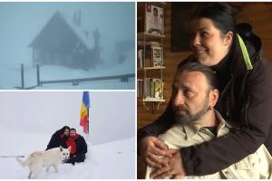 Povestea românilor izolaţi în vârf de munte: Dana şi Bebi au "fugit" de 16 ani de la oraş. Nu regretă nimic, în ciuda greutăţilor