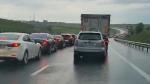 Autostrada Soarelui, noul DN1. Au fost cozi uriaşe între Cernavodă și Fetești, spre disperarea şoferilor
