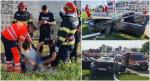 Șofer beat, încătușat după ce și-a ucis prietenul în accident și a încercat să fugă, la ieșire din Constanța spre Valu lui Traian